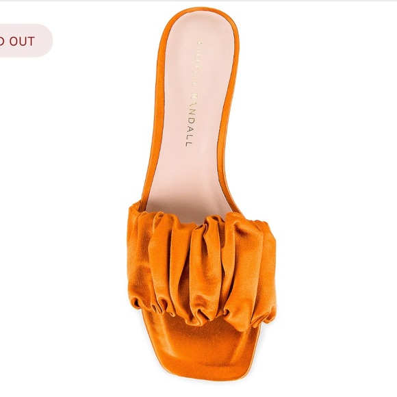 Loeffler Randall Bianca Marigold Satin Sandal With Heel Size 8.5 - Picture 3 of 8